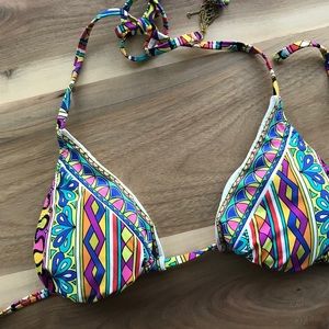 Trina Turk triangle bikini top